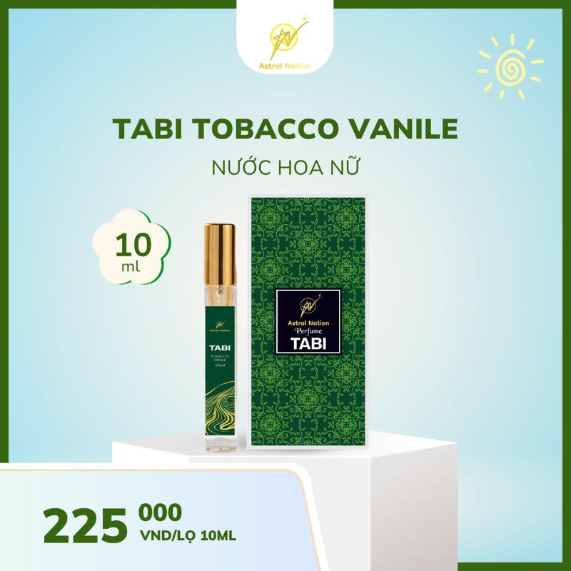 Nước Hoa Nma Nữ -Tabi Tobacco Vanile