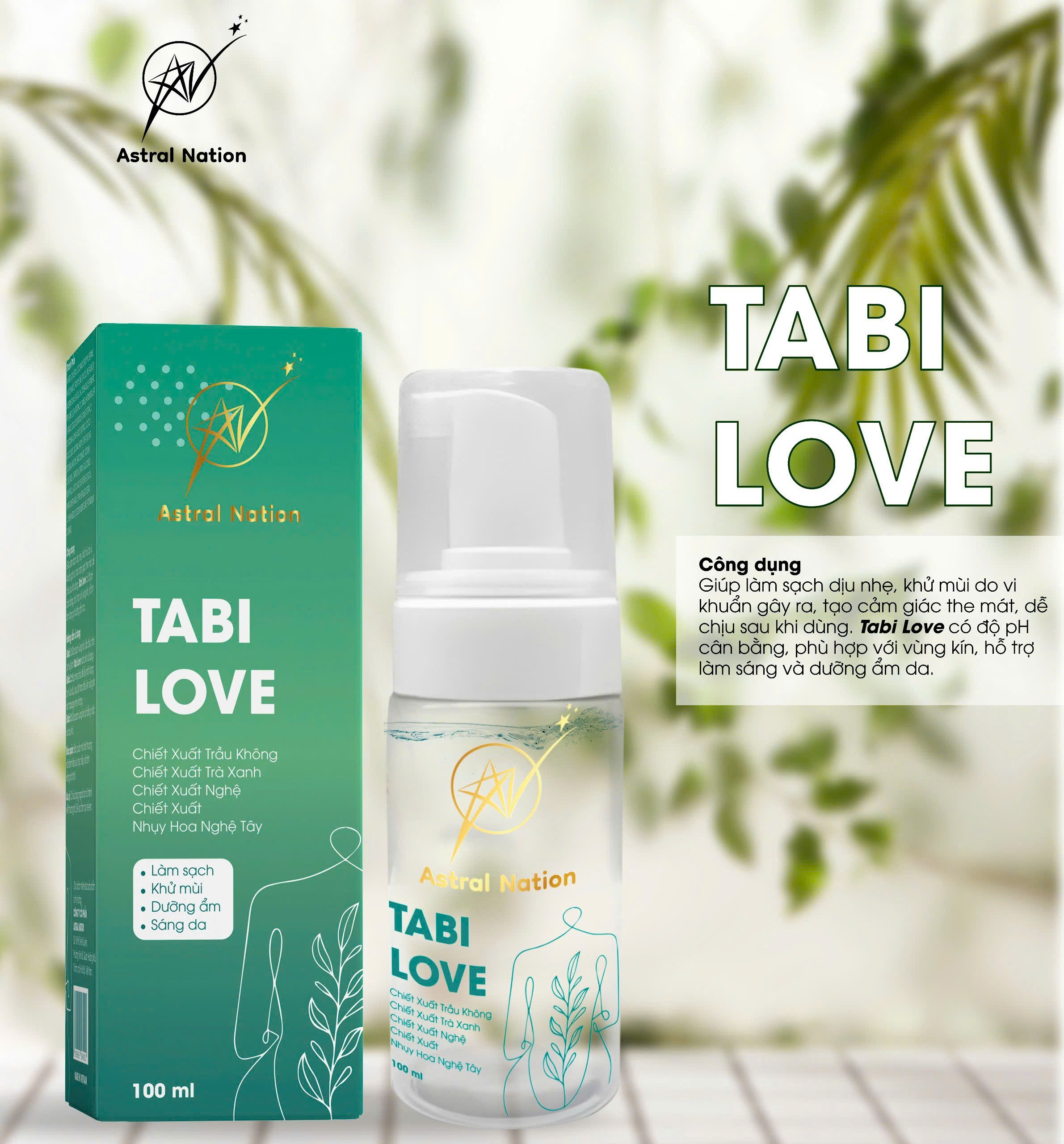 TaBi Love Bọt Vệ Sinh Nữ cao cấp