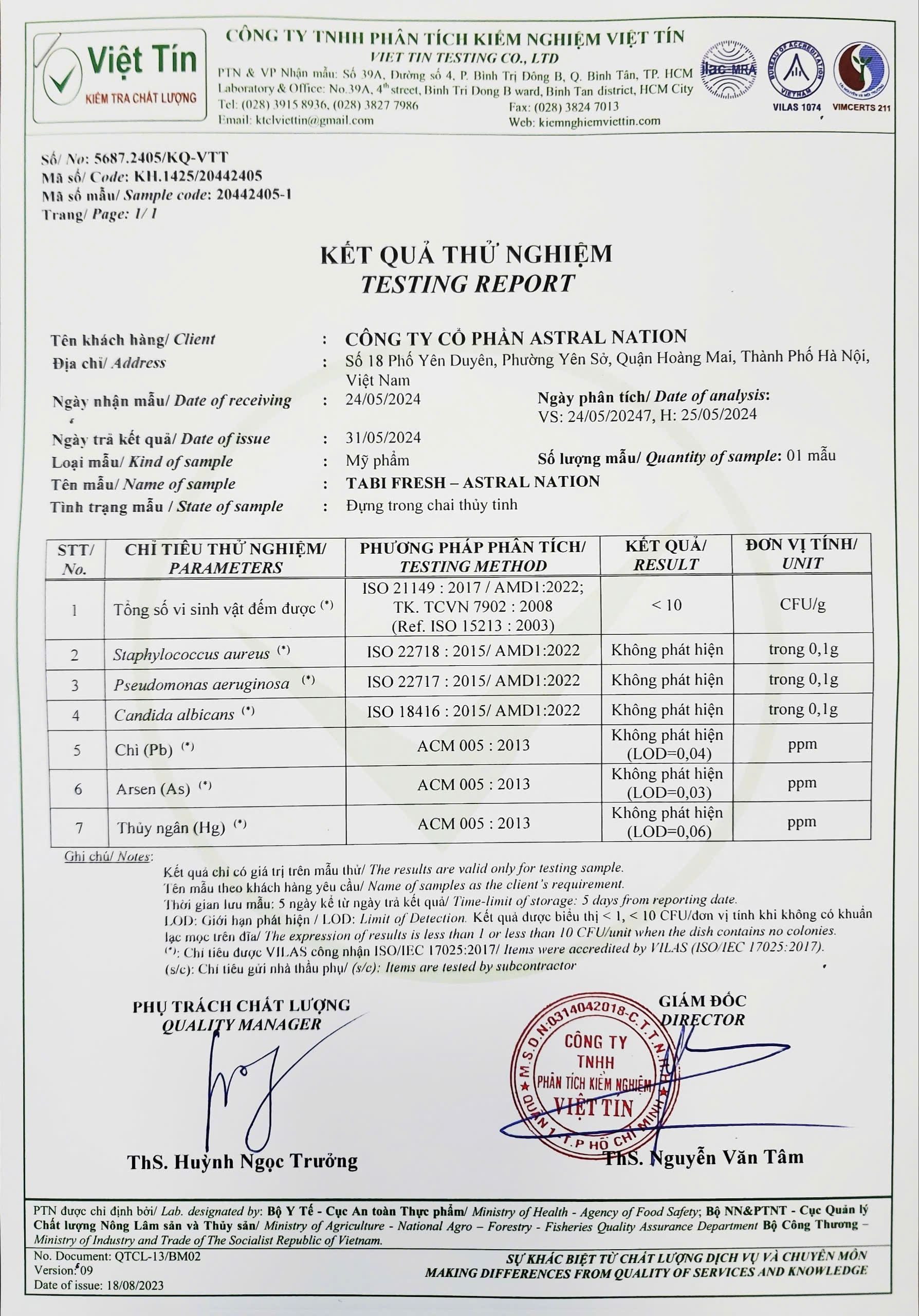 Tabi Fresh Serum- hôi nách, hôi chân