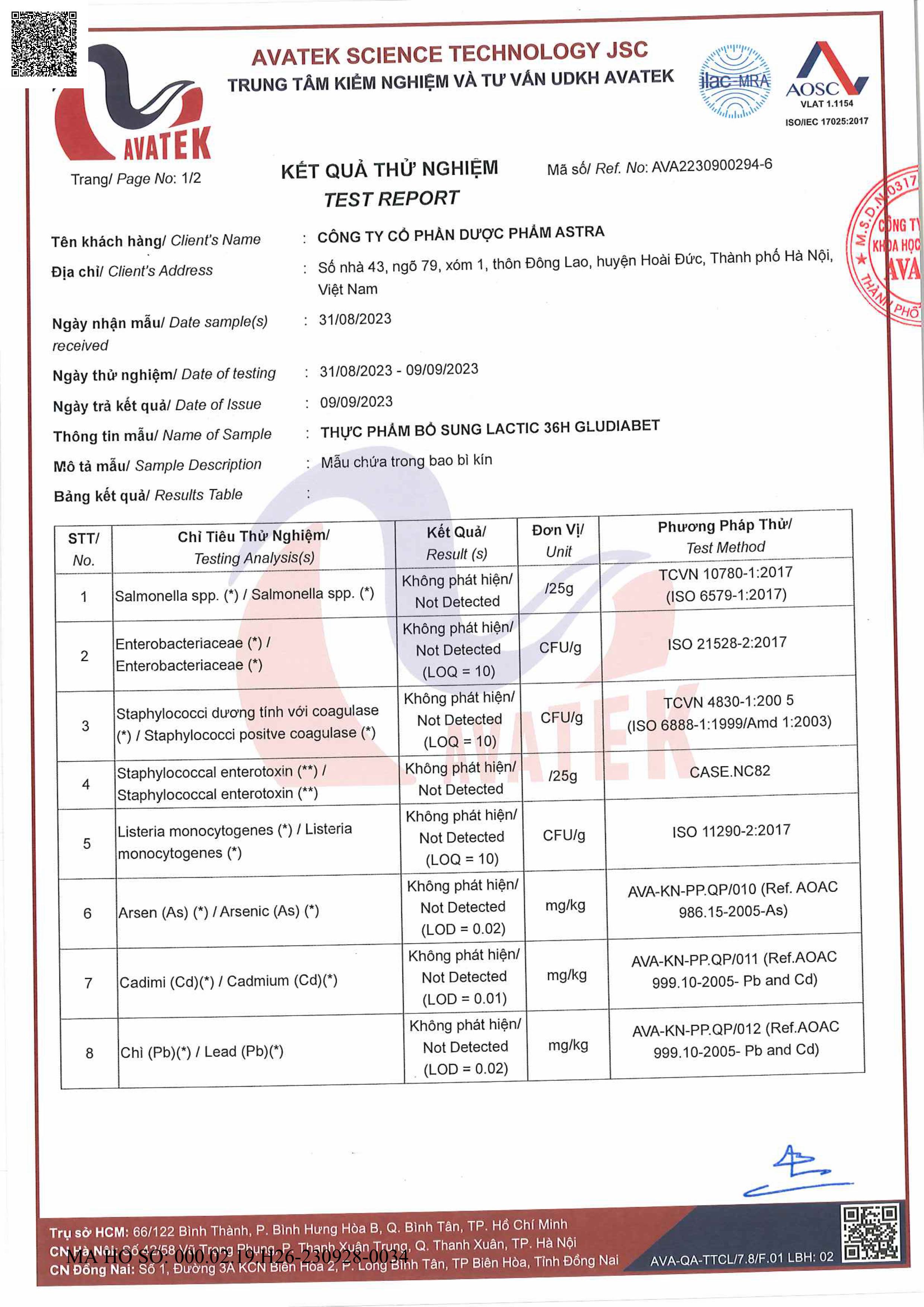 Sữa bột Lactic 36h Diabet - Người tiểu đường, tiền tiểu đường