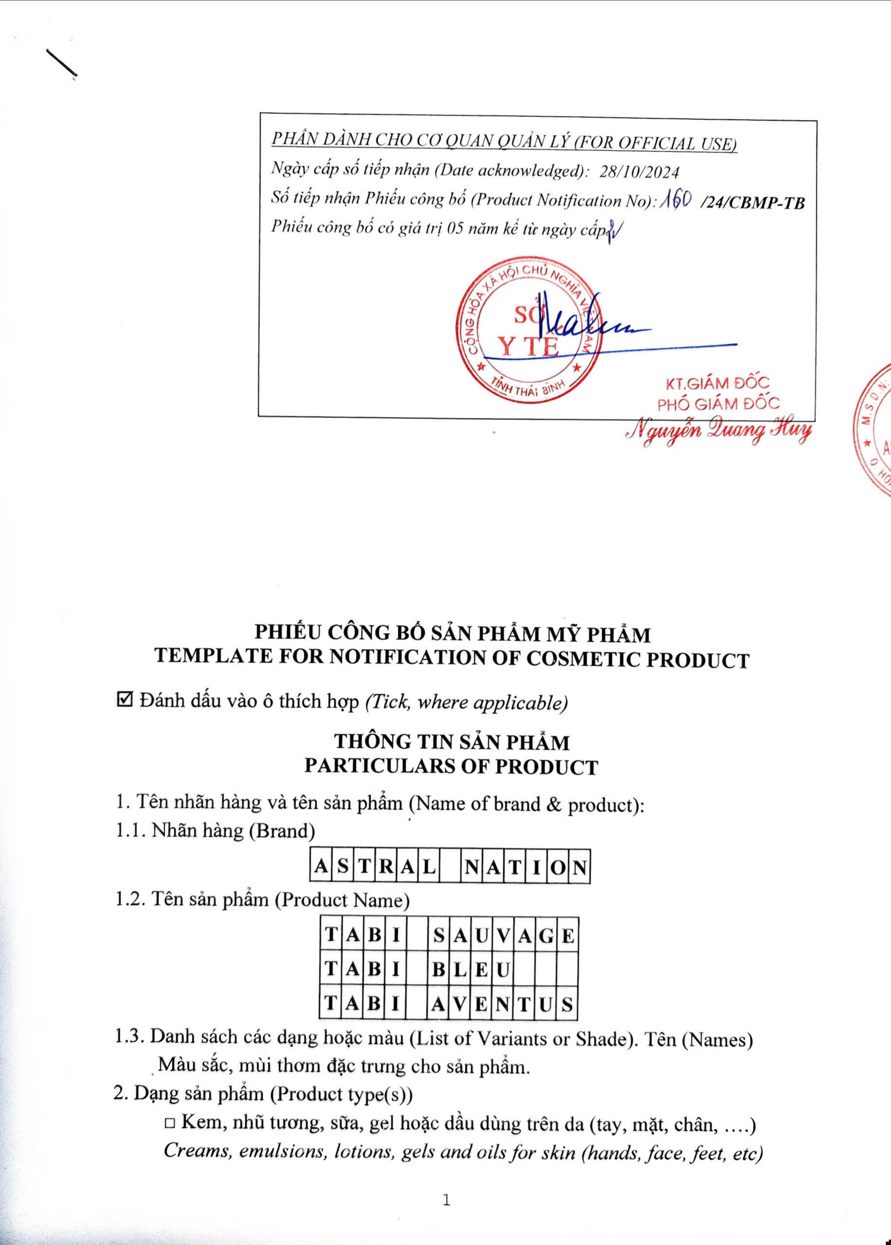 Combo 3 mùi Nam Nữ